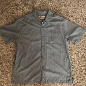 Men’s Grey Tommy Bahama Button Up